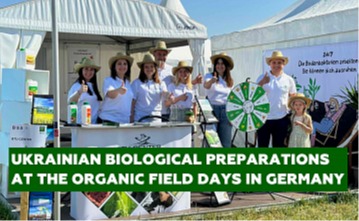 BTU-CENTER biologicals at the organic Field day in Germany