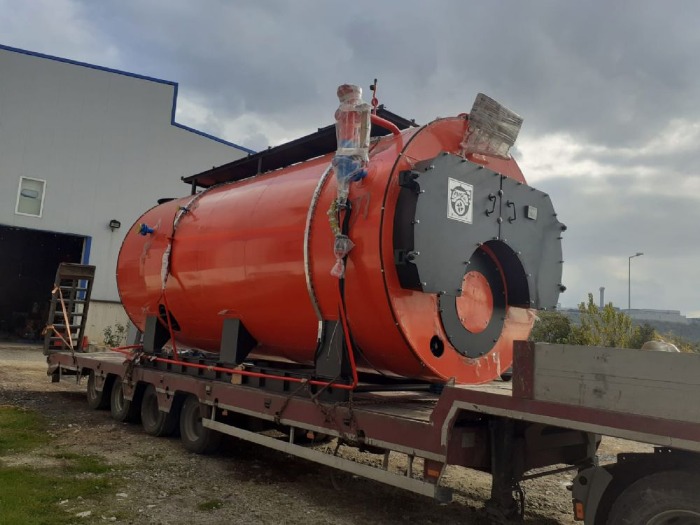 12 ton/h steam boiler shipment done