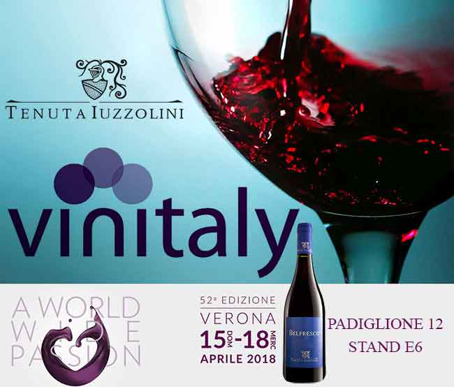 VinItaly 2018 | Tenuta Iuzzolini Padiglione 12 Stand E6