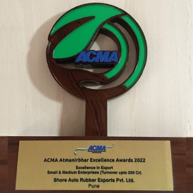 “Excellence in Exports Award” by ACMA