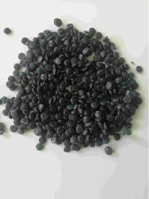 Recycled LDPE granules black color