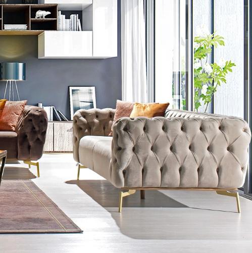 Naujausio dizaino sekcijinių sofų komplektas Moderni svetain