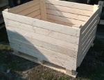 Wooden crates for fruits and vegetables